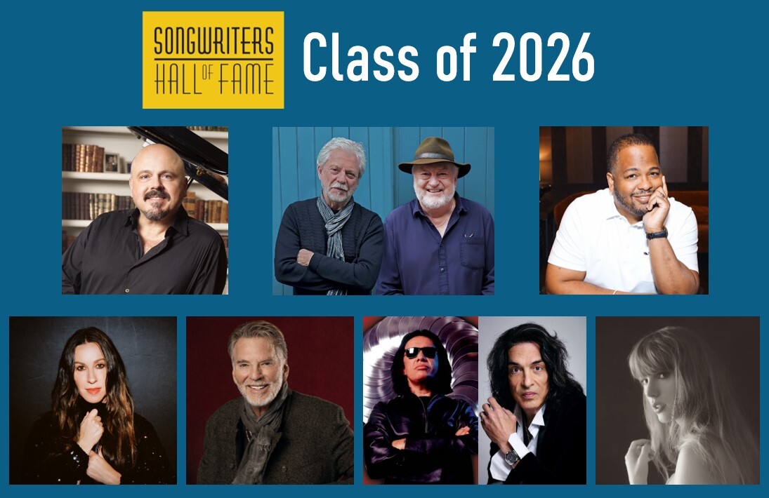 Songwriters Hall Of Fame Announces Its 2026 Class Of Inductees