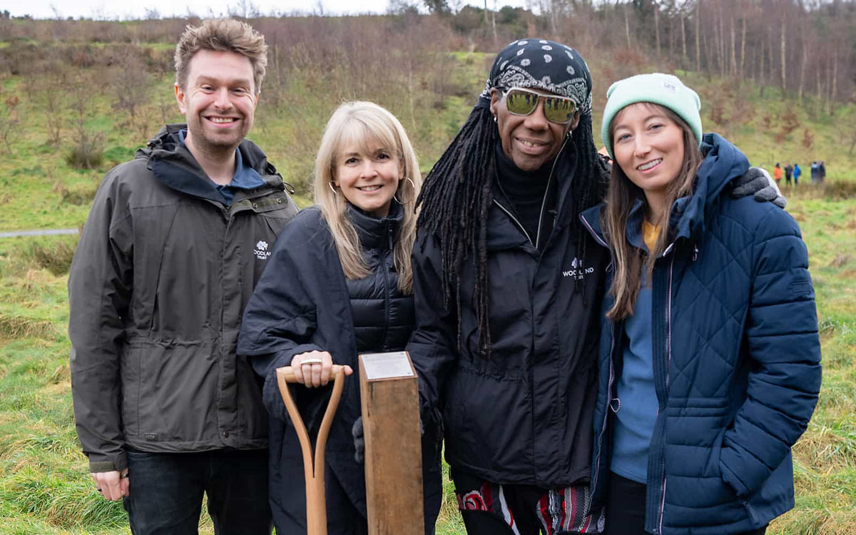 BBC | Nile Rodgers Praises "Inspiring" Work Of Woodland Trust's Young Conservationists